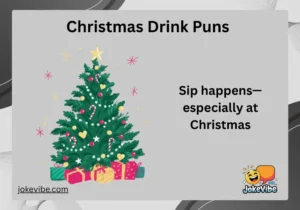 Christmas Drink Puns