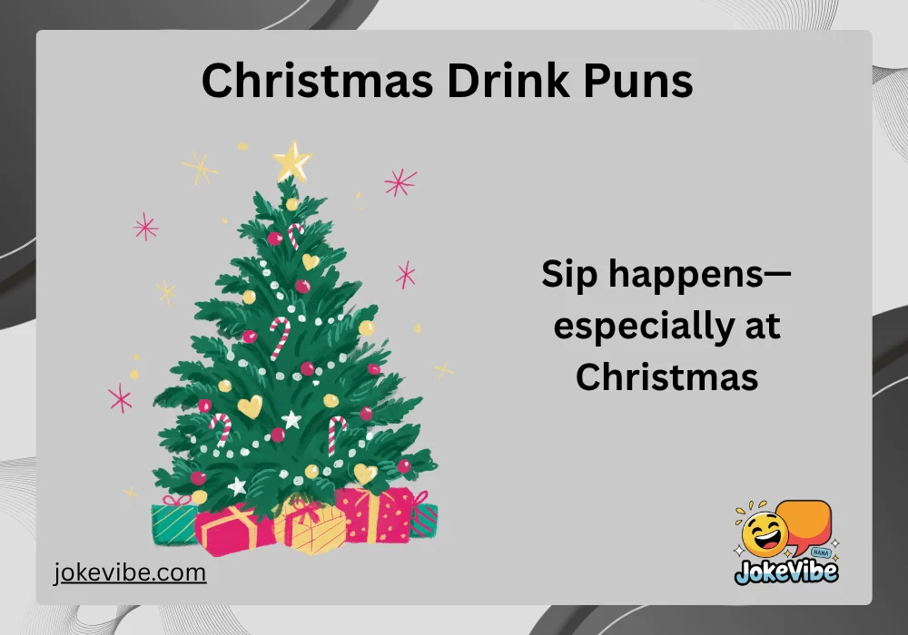Christmas Drink Puns