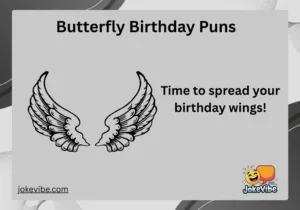Butterfly Birthday Puns