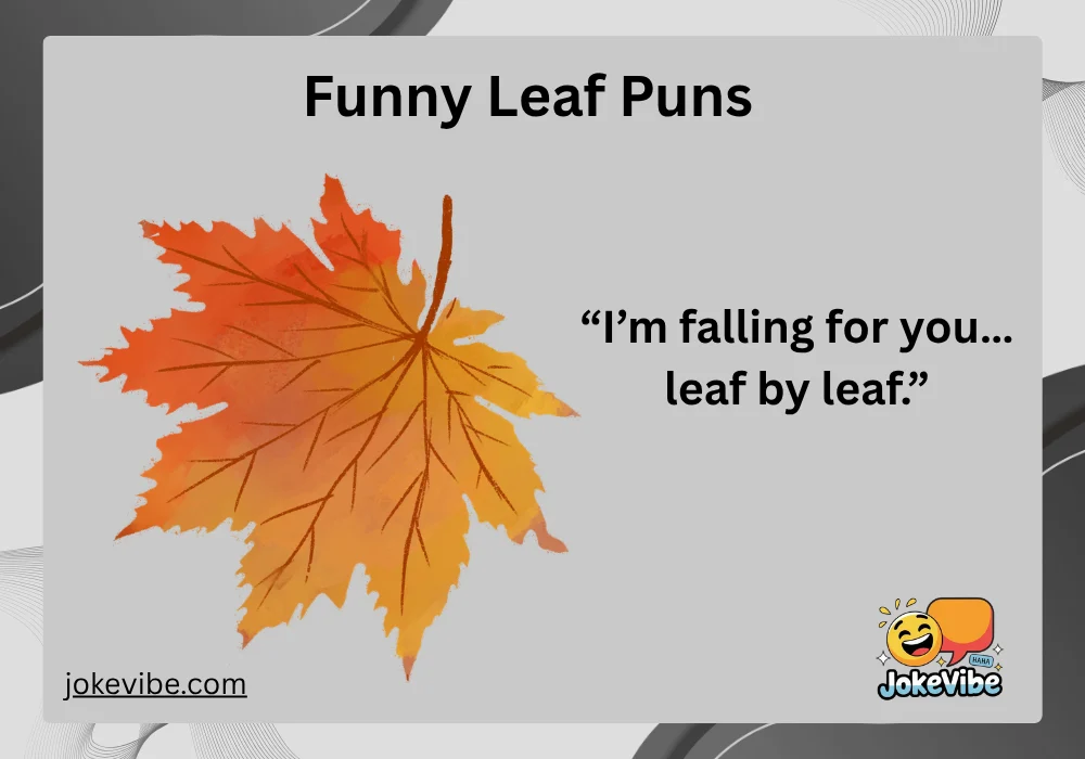 Funny Leaf Puns