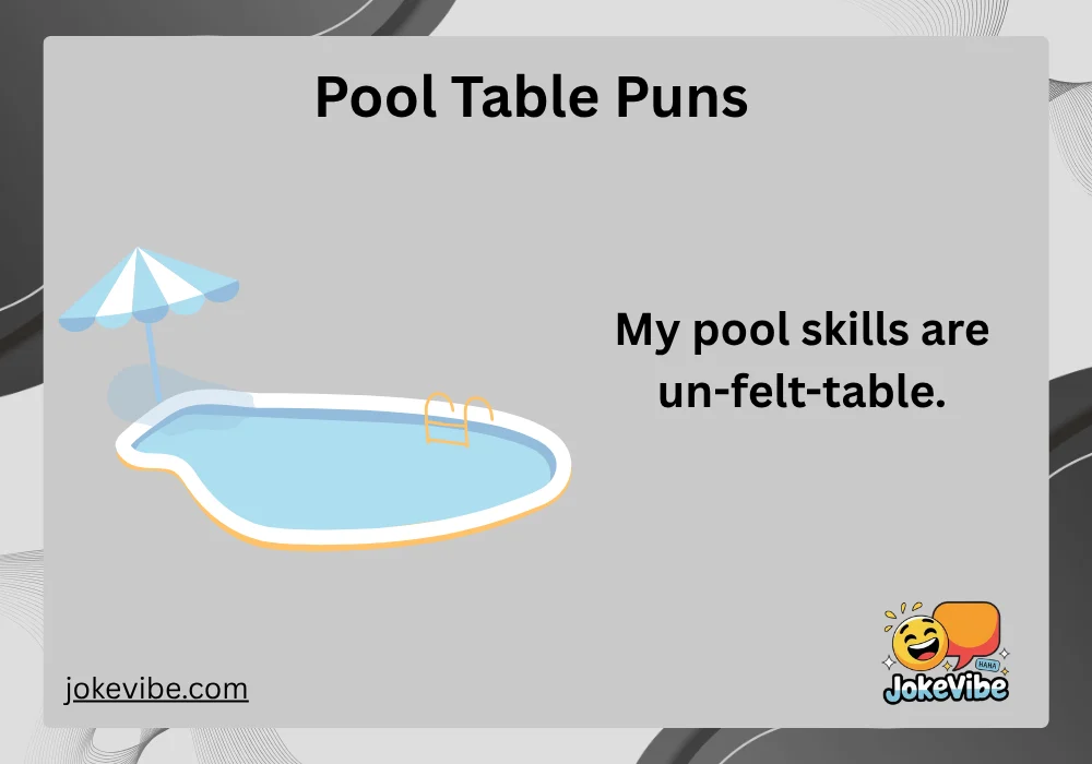 Pool Table Puns