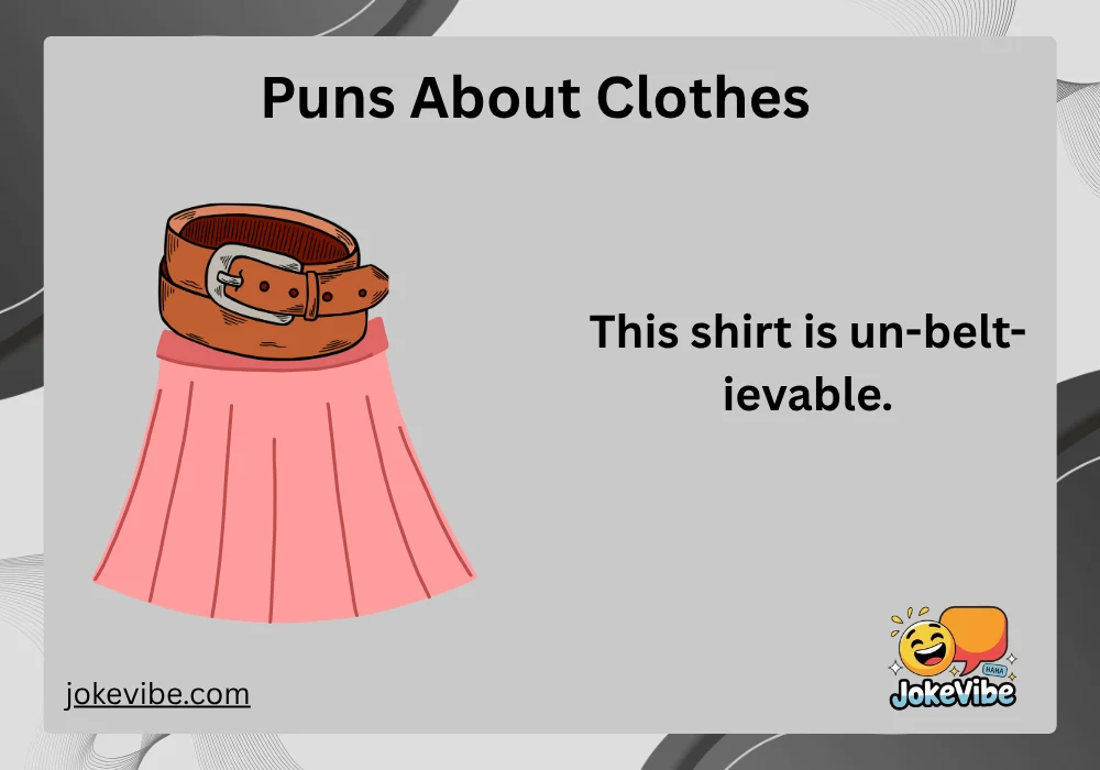 Puns About Clothes