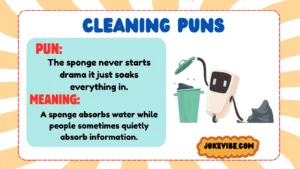Cleaning Puns
