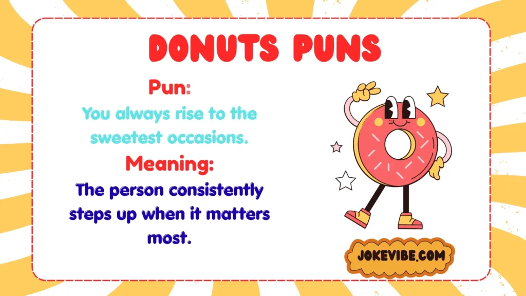 Donuts Puns