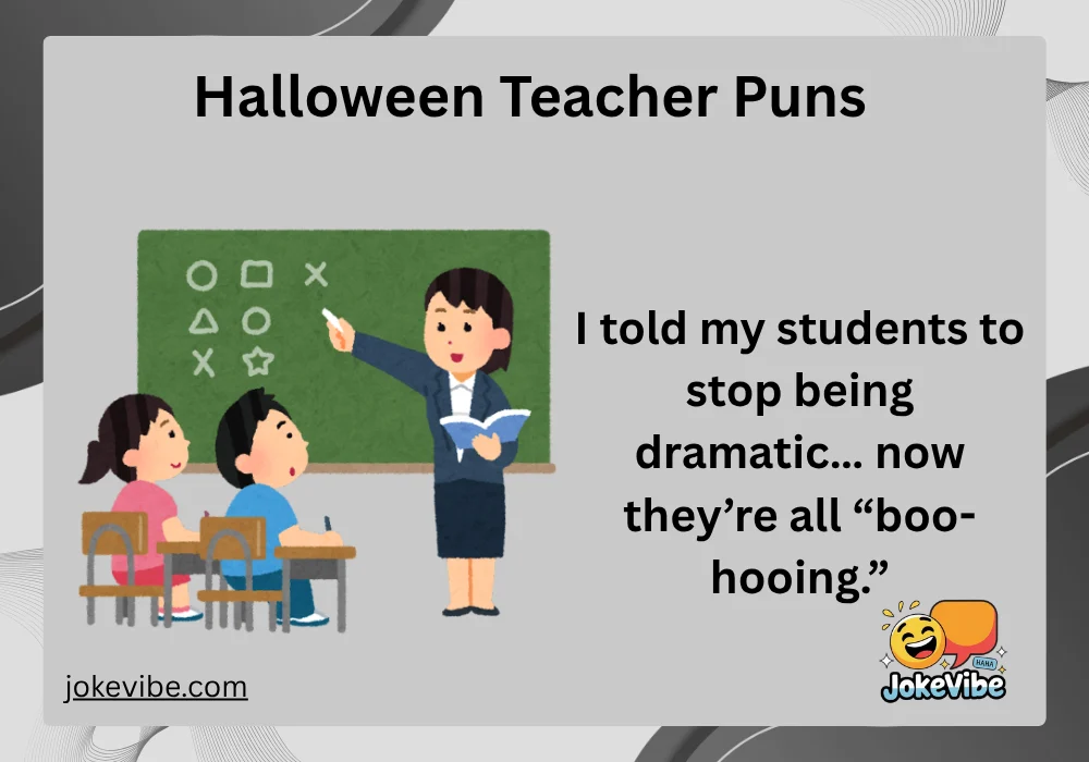 Halloween Teacher Puns