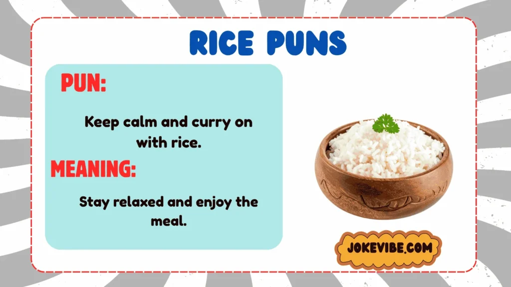 Rice Puns