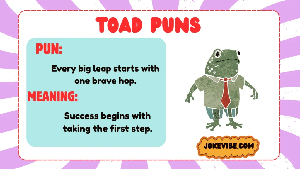 Toad Puns