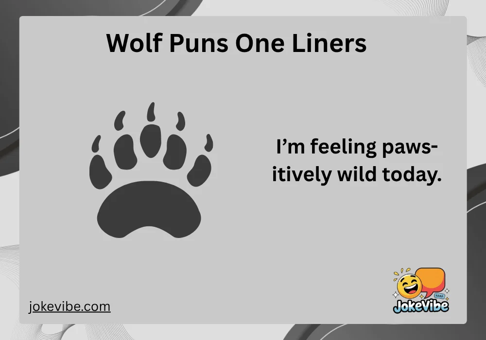 Wolf Puns One Liners