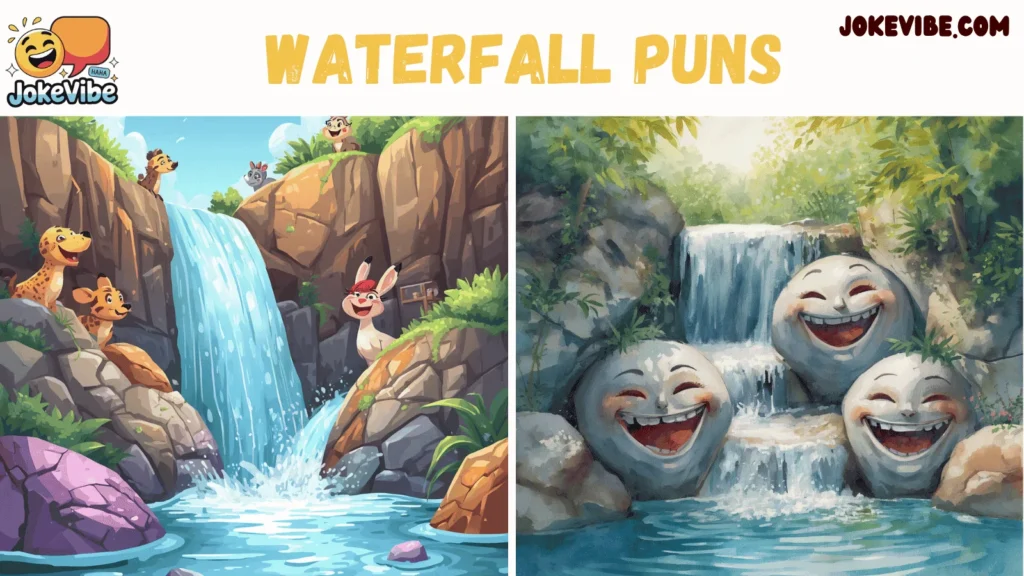 Waterfall Puns